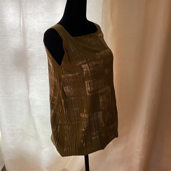 Green and Silver Sarah Pacini Tunic - Picture 4 of 9